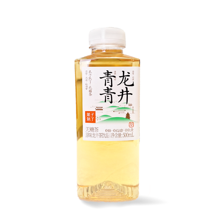 果子熟了青青龙井 Ripe Fruit Original Green Longjing Tea 15 X 500ml