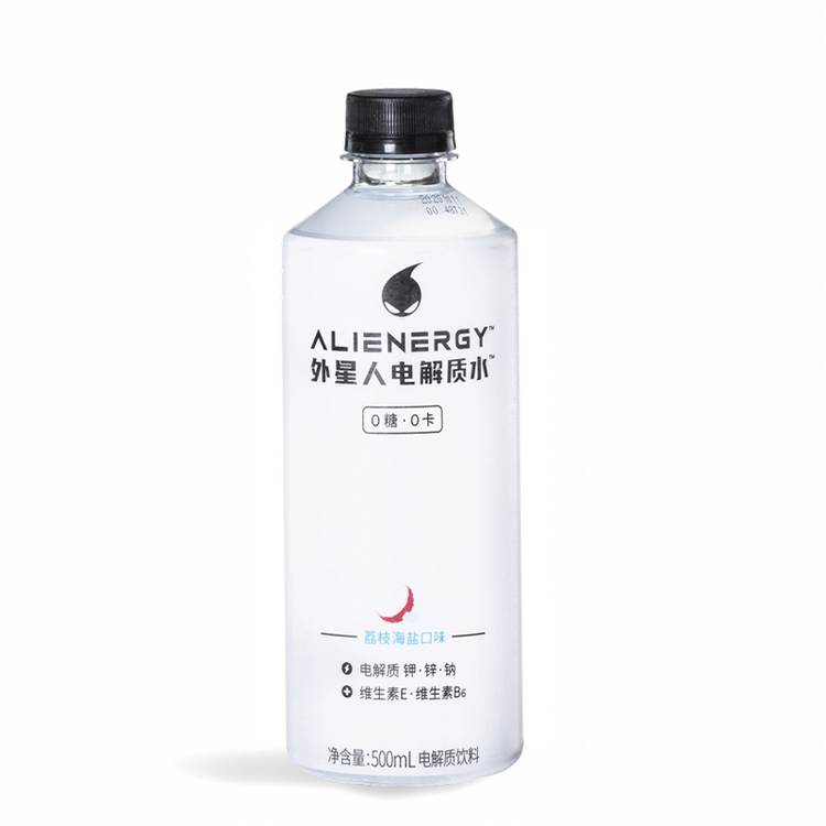 元气森林外星人电解质饮料荔枝海盐味 Alienergy Electrolyte Water Lychee Sea Salt Flavor 15 X 500ml