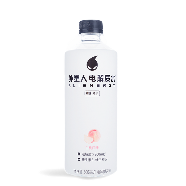 元气森林外星人电解质饮料白桃味 Alienergy Electrolyte Water White Peach Flavor 15 X 500ml
