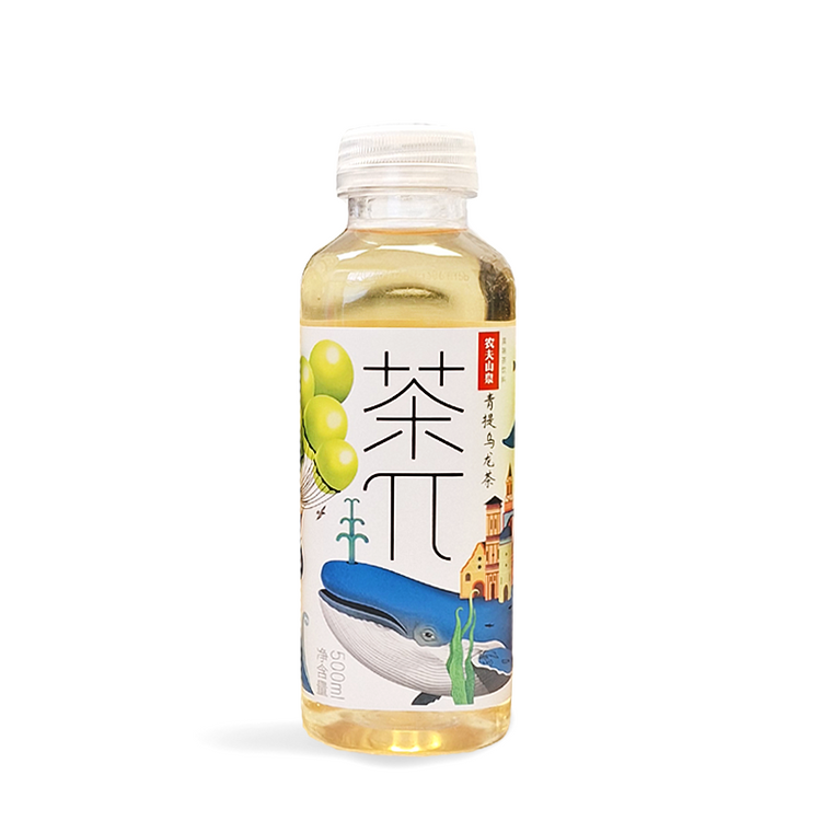 茶π果味茶饮料青提乌龙茶 Chapai Cha π Muscat Oolong Tea 15 X 500ml