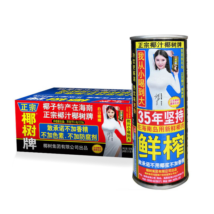 椰树牌椰汁 Yeshu Coconut Juice 24 X 245ml