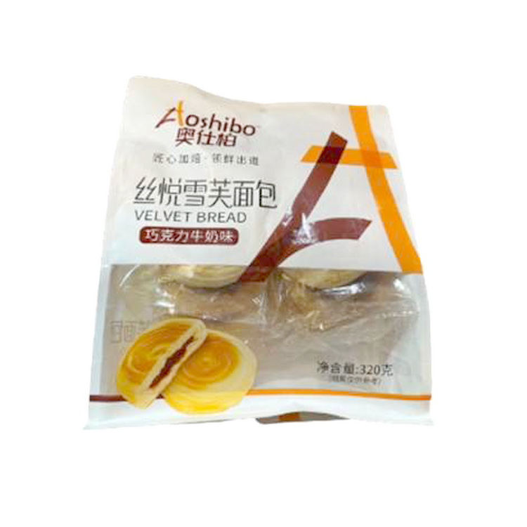 奥仕柏丝悦雪芙面包巧克力牛奶 Aoshibo Bread Milk Chocolate 12 X 320g