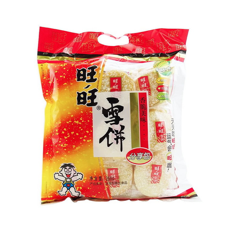 旺旺雪饼 WANT WANT BISCUIT SNOW CAKE 8 X 258g
