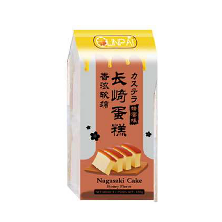 长崎蛋糕蜂蜜味 Nagasaki Cake Honey Flav 12 X 330g