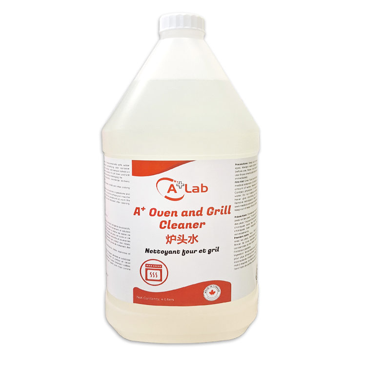 A+Lab Oven and Grill Cleaner, 4 X 4L