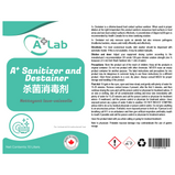 A+Lab Sanitizer and Destainer, 2 X 10L