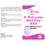 A+Lab Pink Lotion Hand Soap, 4 X 4L