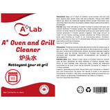 A+Lab Oven and Grill Cleaner, 4 X 4L