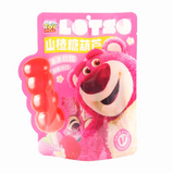 迪士尼草莓熊山楂糖葫芦  Binqi Lotso Snack Hawthorn Sugar Gourd Stick 30 X 136g