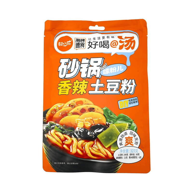 田小花砂锅土豆粉香辣TXH Instant Potato Vermicelli Spicy 30 X
