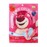 迪士尼草莓熊双色棒棒糖蓝莓草莓味 Disney Lotso Lollipop Candy Blueberry&Strawberry 36 X 48g