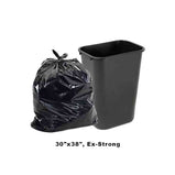 Black Garbage Bags 30" x 38", Extra