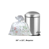 Clear Garbage Bags 20" x 22", Regular