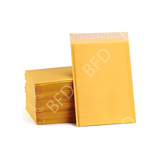 Standard Kraft Bubble Envelope, 4 x 8", 500 pcs