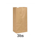 Paper Bags - Brown, 3lbs