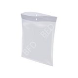 Reclosable Poly Pound Bags With 5mm Peg Hole, 4M - 4 x 6", 1000 pcs