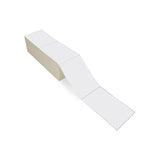 4" x 6" White Matte Paper - Thermal Transfer Labels - Fanfold