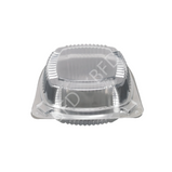 HQ-1150 Clear Hinged Container, 400EA/Box