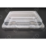 HQ-52 Clear Hinged Container, 400 Counts